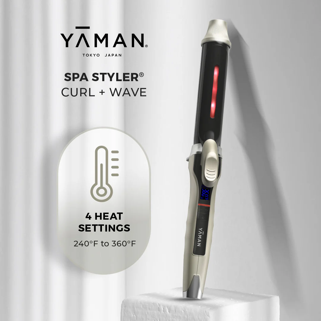 YA-MAN SPA STYLER® <br>  Curl + Wave 1.25" (32mm) - Image 8