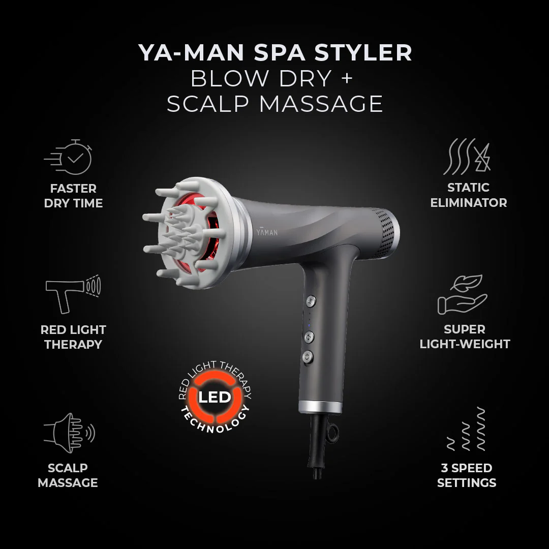 YA-MAN SPA STYLER® <br>  Blow Dry + Scalp Massage - Image 7